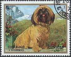 Postzegels Sharjah - 1972 - Honden (1)