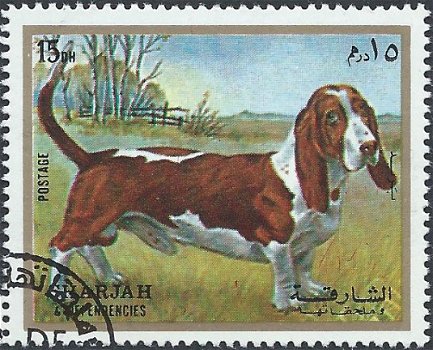 Postzegels Sharjah - 1972 - Honden (15) - 1