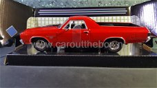 1970 Chevy El Camino SS 396 rood 1:24 Motormax