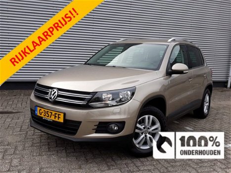 Volkswagen Tiguan - 1.4TSi 161pk RIJKLAAR 100% onderhouden 1.800kg trekgewicht wegklapbare trekhaak, - 1