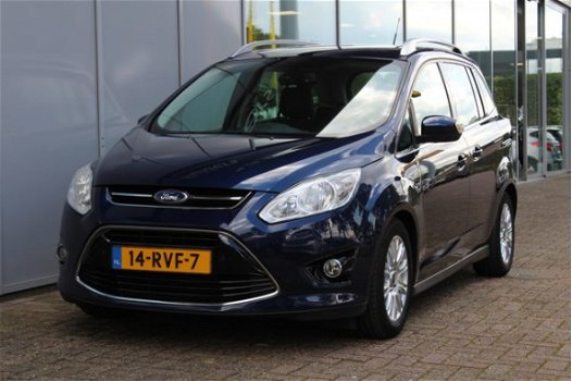 Ford Grand C-Max - 1.6 SCTi TITANIUM 7 PERSOONS 150PK | RIJKLAARPRIJS | Navi / Tel / 16inch - 1