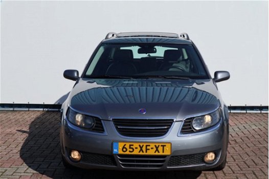 Saab 9-5 Estate - 1.9 TiD 150pk, Fleet uitv., Schuifdak, Clima, Cruise, Leder, Gr.navi, 17