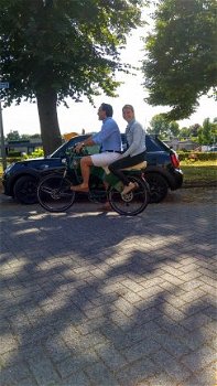 Trotseer de Hollandse wind met de Stroler/Falkon van Lohner 2-zits e-bike - 7