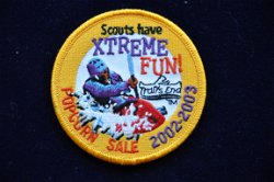 Scouting patch embleem Scouts have Xtreme fun 2002-2003