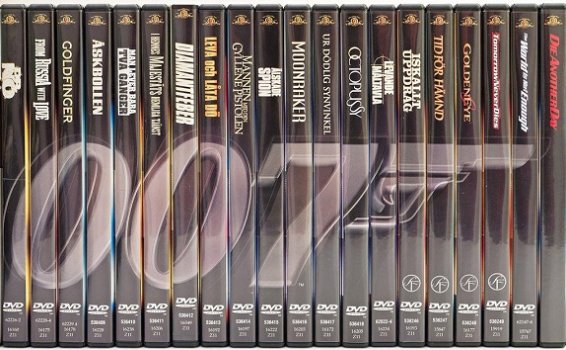 James Bond Collection (21 DVD) Tin Can - 1