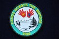 Scouting patch embleem Hands across the border 2005 - 1 - Thumbnail