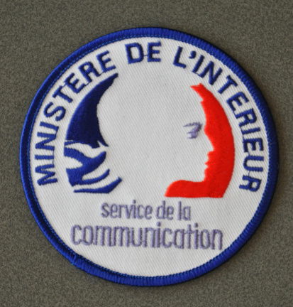 Franse patch ministere de L'Interieur - nr. 1