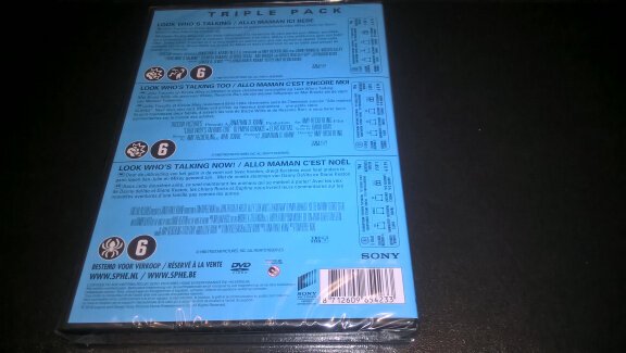 Look who’s talking triple pack john travolta dvd geseald - Afbeelding 2