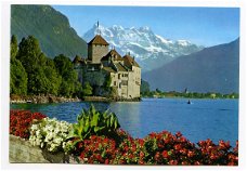 K021 Le Chateau de Chillon pres Monteux / Zwitserland