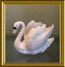 Mooi porseleinen Goebel beeldje : zwaan