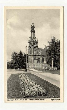 K024 Apeldoorn / Loolaan - N.H. Kerk en Verzetsmonument - 1