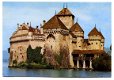 K026 Chillon Montreux Le chateau vu du Sud / Zwitserland - 1 - Thumbnail