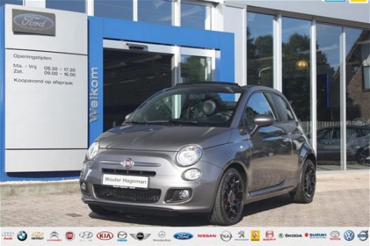 Fiat 500 C - 0.9-105PK / TwinAir Sport / Half Leder / Schuifdak / 16 inch - 1