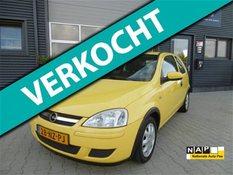 Opel Corsa - 1.2-16V Enjoy Sport Airco LM Velgen - 1