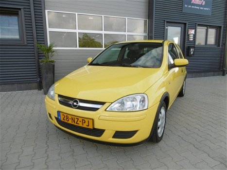 Opel Corsa - 1.2-16V Enjoy Sport Airco LM Velgen - 1