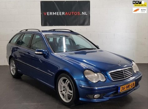 Mercedes-Benz C-klasse Combi - 32 AMG 2001 Youngtimer incl.onderhoudsboekjes C32 - 1