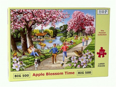 House of Puzzles - Apple Blossom Time - 500 XL Stukjes Nieuw - 2