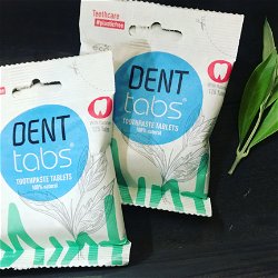 Denttabs, tandenpoetstabletjes