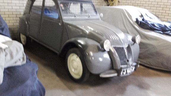 citroen ribbel kap eend 1960 Totaal roestvrij - 3