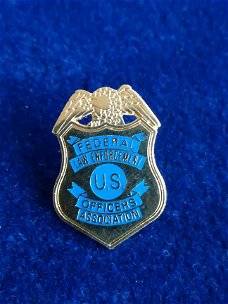 Amerikaanse politie pin "Federal Law Enforcement" USA