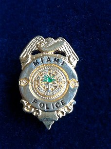 Amerikaanse politie pin "Miami, Florida" police USA