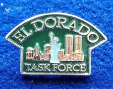 Amerikaanse politie pin "Eldorado Task Force" police USA