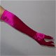 HANDSCHOENEN VAN SATIJN IN FUCHSIA ROZE - 1 - Thumbnail