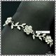 ARMBAND MET KRISTAL BLOEMEN VOOR DE BRUID - 1 - Thumbnail