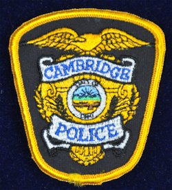 Amerikaanse politie patch Cambridge Ohio police USA
