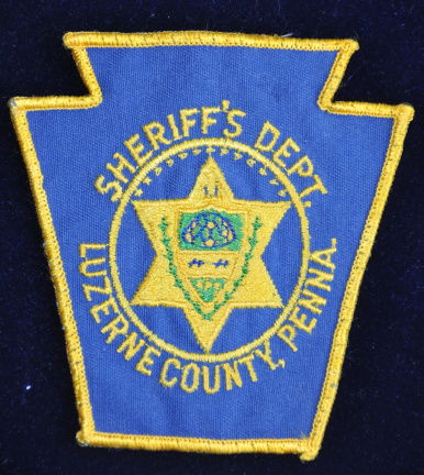 Amerikaanse politie patch Luzerne Pennsylvania police USA - nr. 1