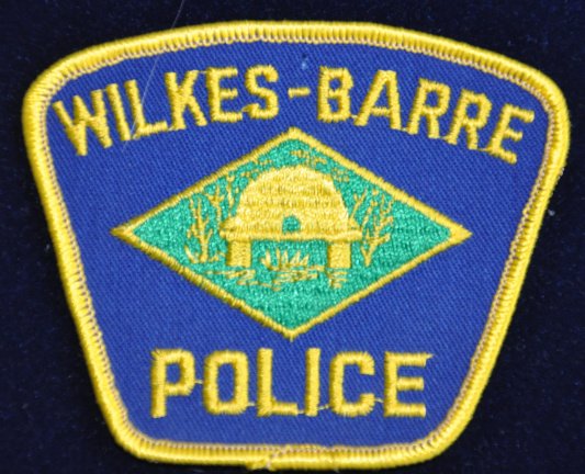 Amerikaanse politie patch Wilkes-Barre, Pennsylvania police USA - nr. 1
