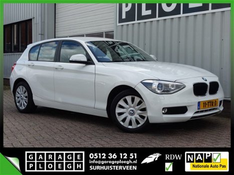 BMW 1-serie - 116i AUT8 136pk 5drs Xen/Led Navi/Tel Clima Cruise Business+ 5-Deurs - 1