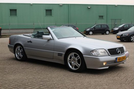 Mercedes-Benz SL-klasse Cabrio - 320 (232pk) Automaat/ Elek.Kap/ Clima/ Cruise/ Elek.Pakket/ 17''AMG - 1