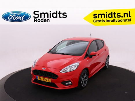 Ford Fiesta - 1.0 EcoBoost 100PK ST-Line 5DRS | Apple Caplay | Privacy Glass | Spoilers | Voorruitve - 1