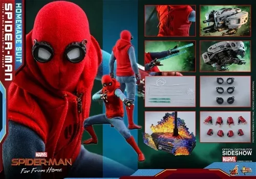 Hot Toys Spider-Man Far From Home Homemade Suit MMS552 - 0