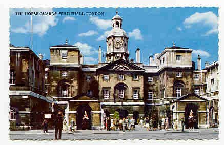 K056 Londen / The Horse Guards , Whitehall / Engeland - 1