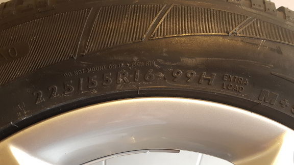 Audi A6 S-line winterwielenset, Dunlop WinterSport 3D - Afbeelding 8
