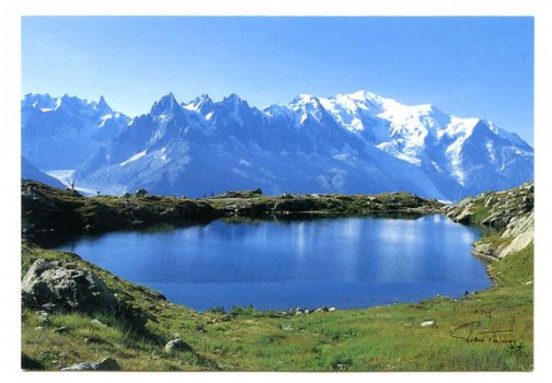 K066 L'oeil de la cordilere Massif du Mont Blanc / Frankrijk - 1