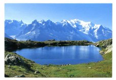 K066 L'oeil de la cordilere Massif du Mont Blanc  / Frankrijk