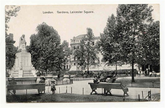 K069 Londen / Gardens, Leicester Square / Engeland - 1