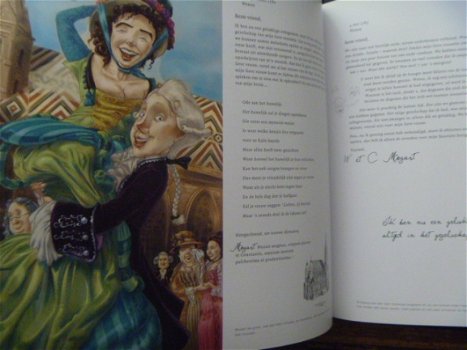 Was getekend MOZART - Donovan Bixley + CD - gebonden - 5