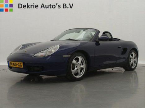 Porsche Boxster - 2.7 Tiptronic AUTOMAAT NL-AUTO *2E-EIG.* * 119.000 KM */ HALF LEDER / CRUISE CTR. - 1