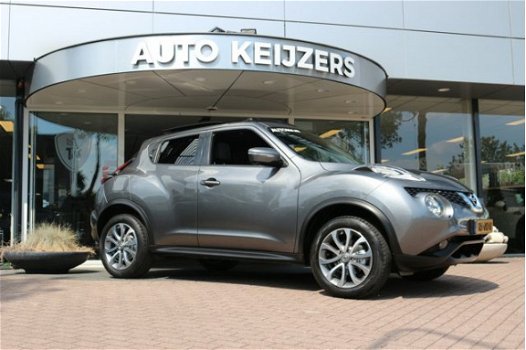 Nissan Juke - 1.6i TEKNA Automaat Panorama Navigatie Leer Surround view - 1