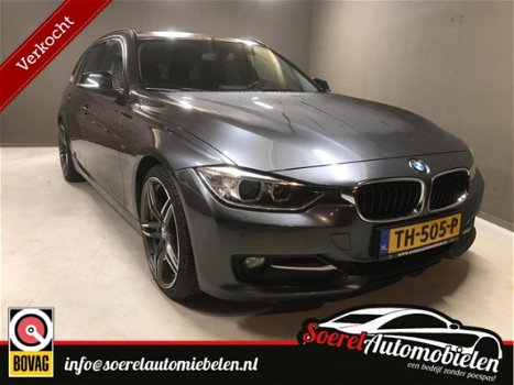 BMW 3-serie Touring - 320d sDrive High Ex, sportleer, M pakket, nieuwstaat - 1