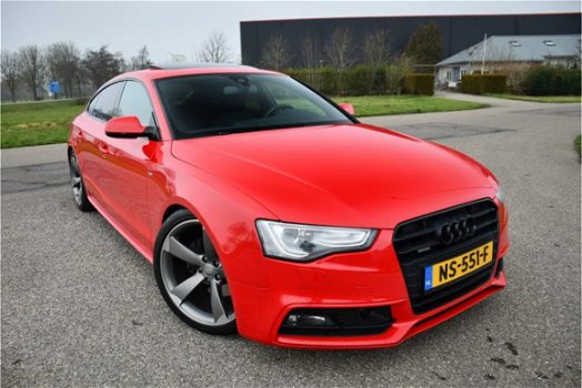 Audi A5 Sportback - 2.0 TDI quattro 2x S-Line Pano Navi Xenon B&O 19-inch Stoelverw - 1