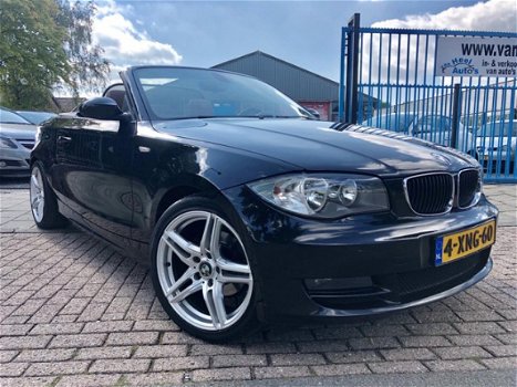 BMW 1-serie Cabrio - 118i Clima Elek Pakket Leer Lmv Apk 09-2020 - 1