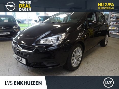 Opel Corsa - 1.0 Turbo 120 Jaar Edition - AIRCO - NAVI - CAMERA - STOEL + STUUR + VOORRAAMVERWARMING - 1