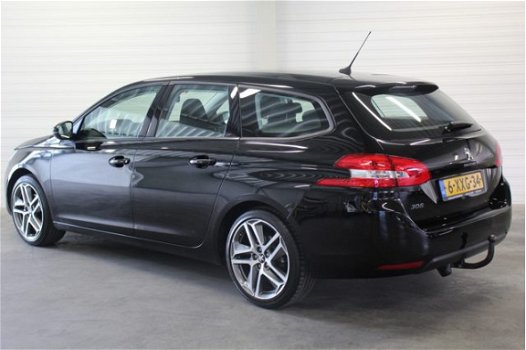 Peugeot 308 - (J) SW 1.2 Blue Lease [ navi 18 inch velgen cruise trekhaak ] - 1