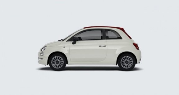 Fiat 500 C - TwinAir Turbo Lounge Navi Apple Carplay 5jr. garantie - 1