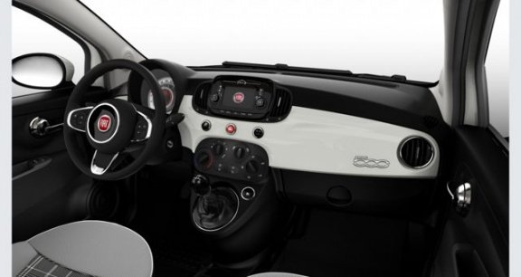 Fiat 500 C - TwinAir Turbo Lounge Navi Apple Carplay 5jr. garantie - 1